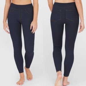Spanx Jean-Ish Dark Denim Leggings